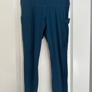 lululemon athletica Teal Leggings size 8